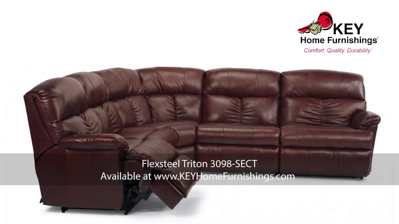 Flexsteel Leather Sectional and Reclining * Flexsteel 2017 * KEY Home