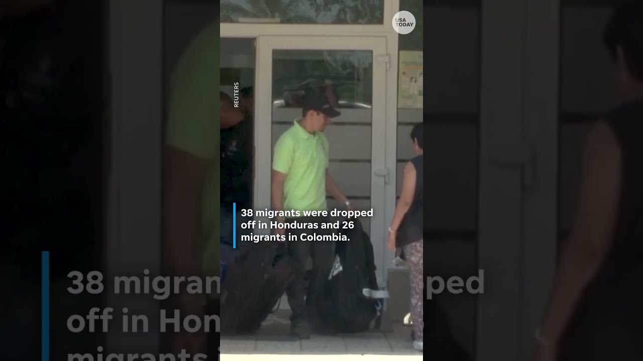 First Self Deportation Flight Leaves With Group Of Migrants Shorts