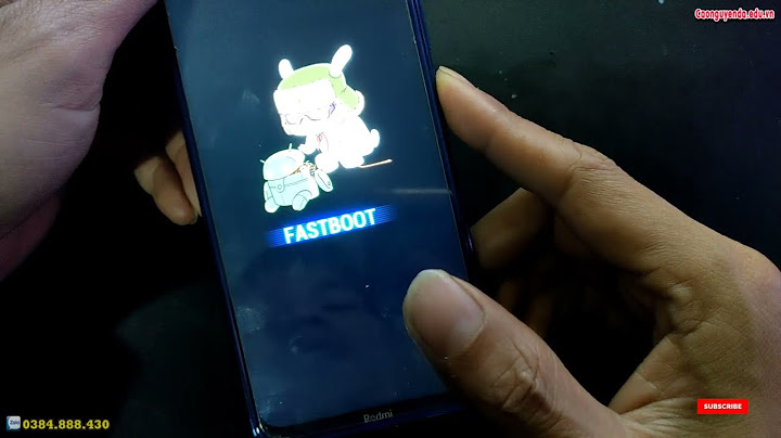 Lỗi vào fastboot sau khi reset all device trên xiaomi