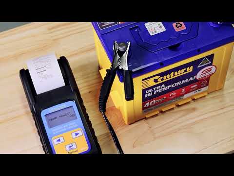 Digital Car Battery Tester With Printer Dhc Bt900