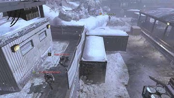 MW3 Omega3w - nade, gun, rocket kills in succession shown in 2 angles