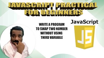 HOW TO SWAP TWO NUMBER WITHOUT USING THIRD VARIABLE | Javascript Example | Tamil Software