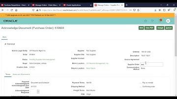 Supplier Acknowledgment Instructions