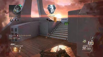 Black ops 2- 13 KILLS spawn trap on Hijacked