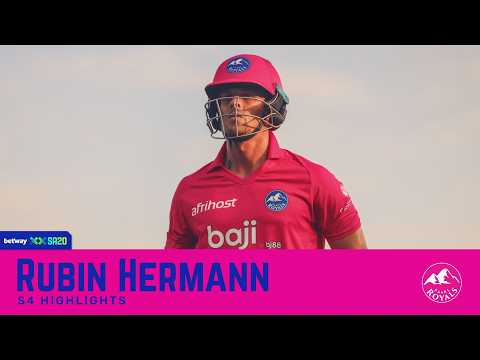 Rubin Hermann | S4 | Highlights  | Betway SA20