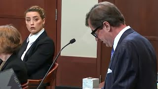 Amber Heard VISIBLY ANGRY as Johnny Depp's Lawyer Closes the Case