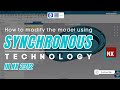 How to Modify the Model using Synchronous Technology in NX CAD | NX CAD tutorial for beginners | EDT