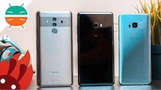 Benchmark Huawei Mate 10 Pro Vs Galaxy S8 Vs Mi Mix 2 - Antutu