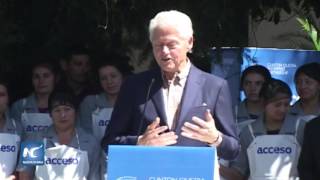 Bill Clinton y Carlos Slim se reúnen con Grupo Calleja