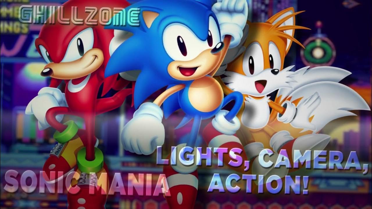 NIGHTCORE Lights, Camera, Action! Sonic Mania YouTube