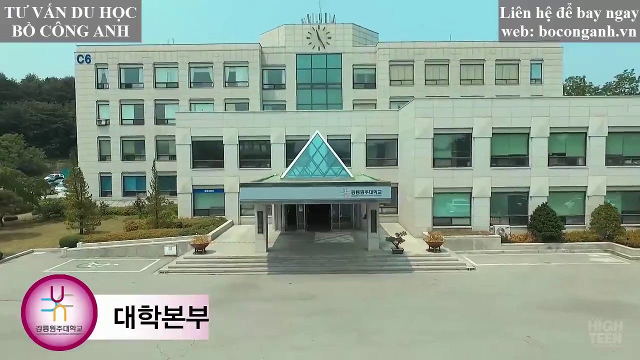 Trường Đại Học Gangneung Wonju - youtube