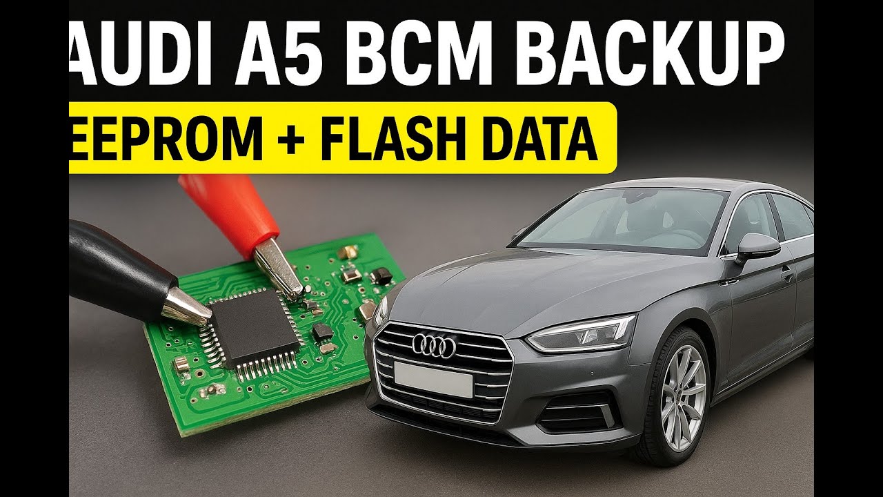 Audi A5 BCM EEPROM & Flash Data Backup