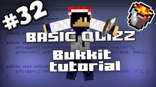 BUKKIT PLUGIN TUTORIAL #32 | BASIC QUIZZ