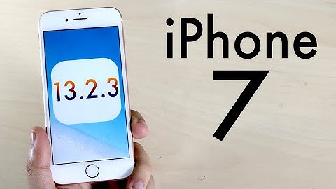 iOS 13.2.3 OFFICIAL On iPhone 7! (Review)