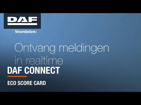DAF Connect: Eco Score Card