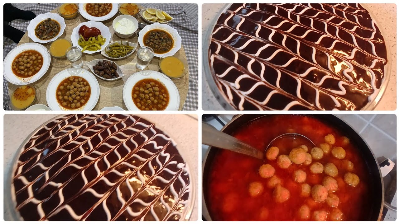 ISLAK KEK YAPIMI | İFTARA SULU KÖFTE YAPTIM  ÖZLEM ABLAMLA MUTFAKTAYIZ ✅️