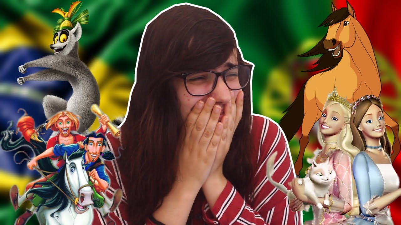 PORTUGAL X BRASIL - MÚSICAS DE FILMES DE ANIMAÇÃO