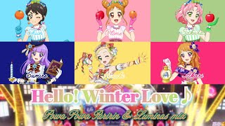 Hello! Winter Love♪ | Powa Powa Puririn & Luminas mix | FULL ROM LYRICS