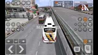 Bus Scania keliling kota semarang sound basuri telolet aku suka sound horeg 