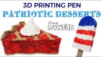 MYNT3D Project tutorial 3D pen Popsicles and Pie