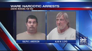 Two suspected heroin dealers arrested in Ware