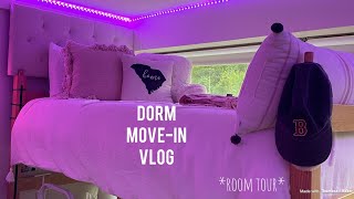 COLLEGE MOVE IN VLOG!! sophomore @ fairfield university