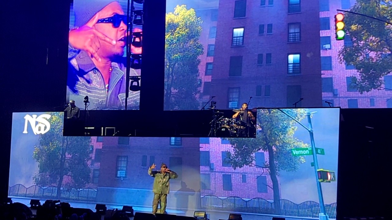 Nas - The Message / Hate Me Now / Got Ur Self a Gun [LIVE in Vancouver]