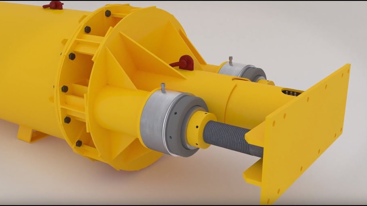 MP750 Hydraulic Nut Typical Installation YouTube