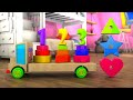 Wooden truck toy | Da-Da Ma-Ma Kids. Video for toddlers.