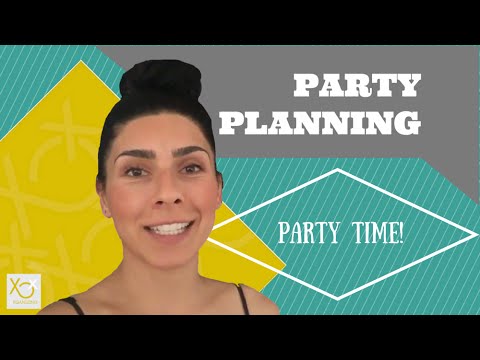 Party Planning Tips - Organization Tip - YouTube