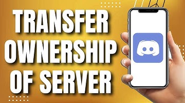 How To Transfer Ownership of Discord Server on Mobile (NEW 2023)