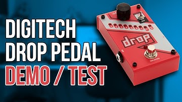 Digitech Drop Pedal (Demo)