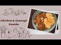 How to Make Homemade Chicken &amp; Sausage GUMBO!! Plus Homemade ROUX and POTATO SALAD!!