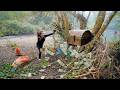 The lucky girl discovered an old backpack and thousands of valuable items while collecting scrap