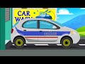 France Police Car | Car Wash | Game Video for Kids