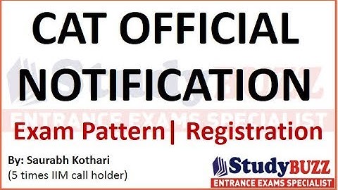 CAT official notification 2018: Important details, registration dates, exam tutorial, exam pattern