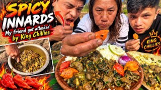 REPOST..My Friend Got Attacked By King Chillies || Spicy Mukbang.
