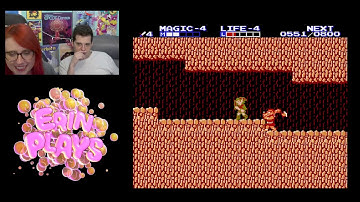 Zelda II (NES) Mike and Erin enter DEATH MOUNTAIN! Part 3