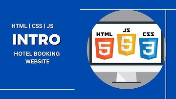 Hotel Booking website using HTML | CSS | JS  - PART1
