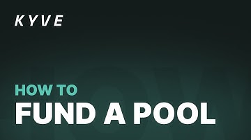 KYVE - How to fund a pool?