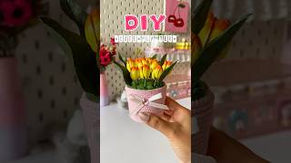 🌿 Aesthetic Mini Planter DIY | Pista Shell Craft #shorts #diy #viralshort #handmade