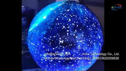 Led Spheric Display Ball LED Screen,Creative Indoor 3D Sphere Led Round Dj Irregular Ball Shape Soft