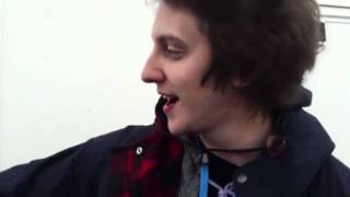 Toddla T Backstage at Glastonbury