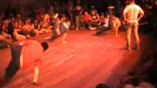 longest bboy move flare FINALE  IBE 2008