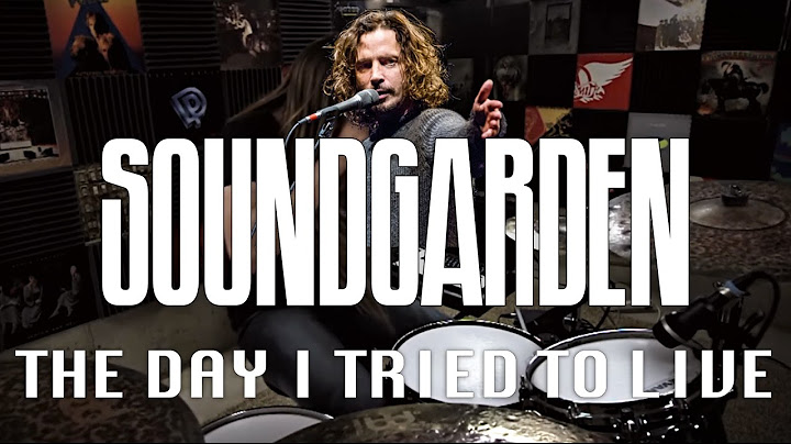 The Day I Tried to Live Drums version - Drums performance video thumbnail