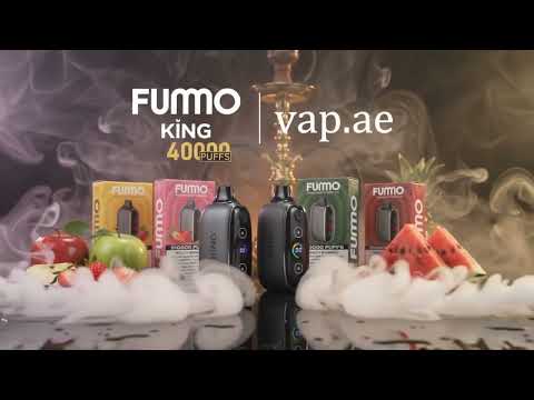 FUMMO KING 40000 Puffs Disposable Vape Review \u0026 First Look | Available at vap.ae