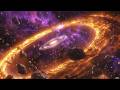 Space ambient music  space journey relaxation  flying in planets