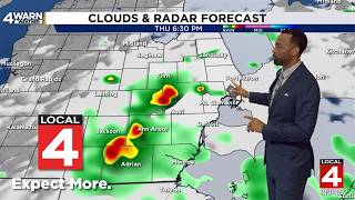 Metro Detroit weather forecast, Aug. 5, 2026  -- 4 p.m. Update