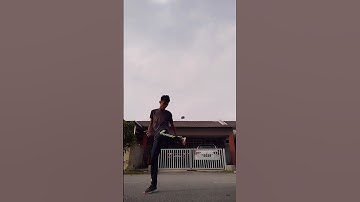 Learn Hacky Sack - Outside Kick (refresh) Day 36 - Bola guni #hackysack #footbag #sepaktakraw