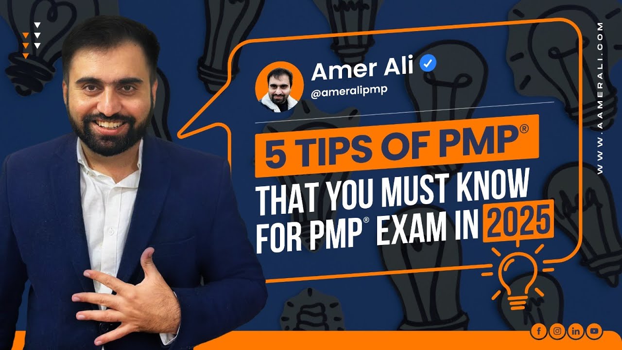 5 Tips of PMP that you must know for pmp exam in 2025 - YouTube